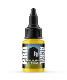 Pro Acryl Pro Acryl: Transparent Yellow (22ml)