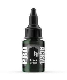 Pro Acryl Pro Acryl: Black Green (22ml)