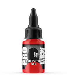 Pro Acryl Pro Acryl: Bold Pyrrole Red (22ml)
