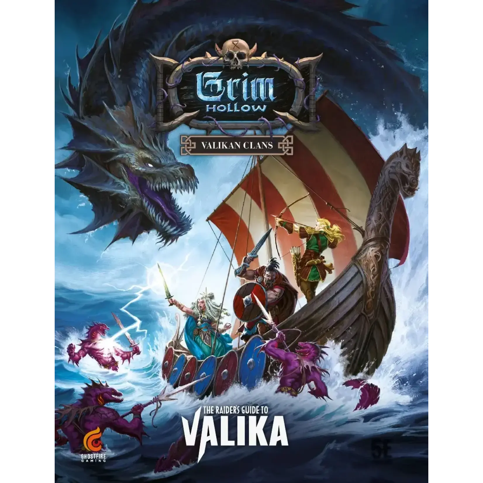 Kobold Press D&D 5E: Grim Hollow: Valikan Clans: The Raider's Guide to Valika