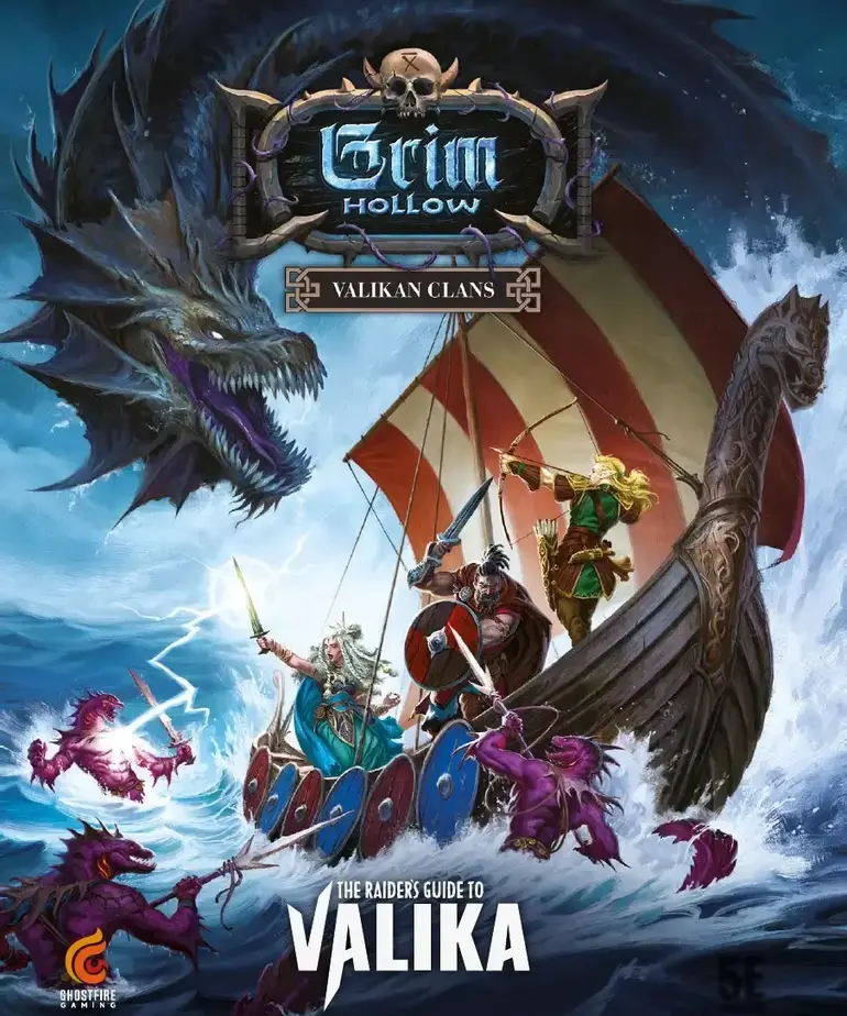 Kobold Press D&D 5E: Grim Hollow: Valikan Clans: The Raider's Guide to Valika