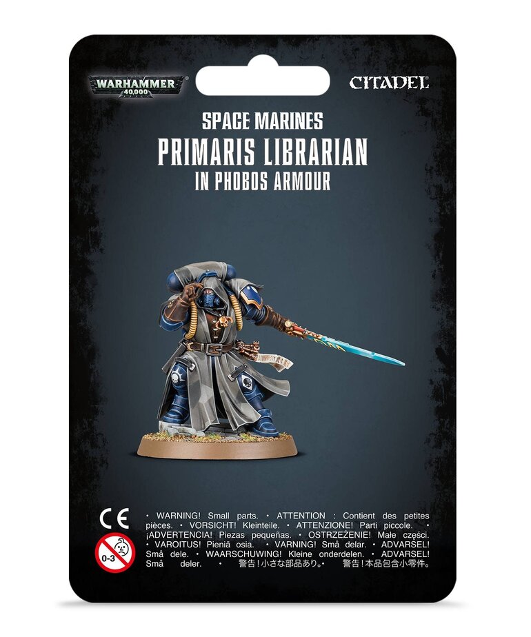 Warhammer 40k Warhammer 40k: Space Marines: Primaris Librarian In Phobos Armor