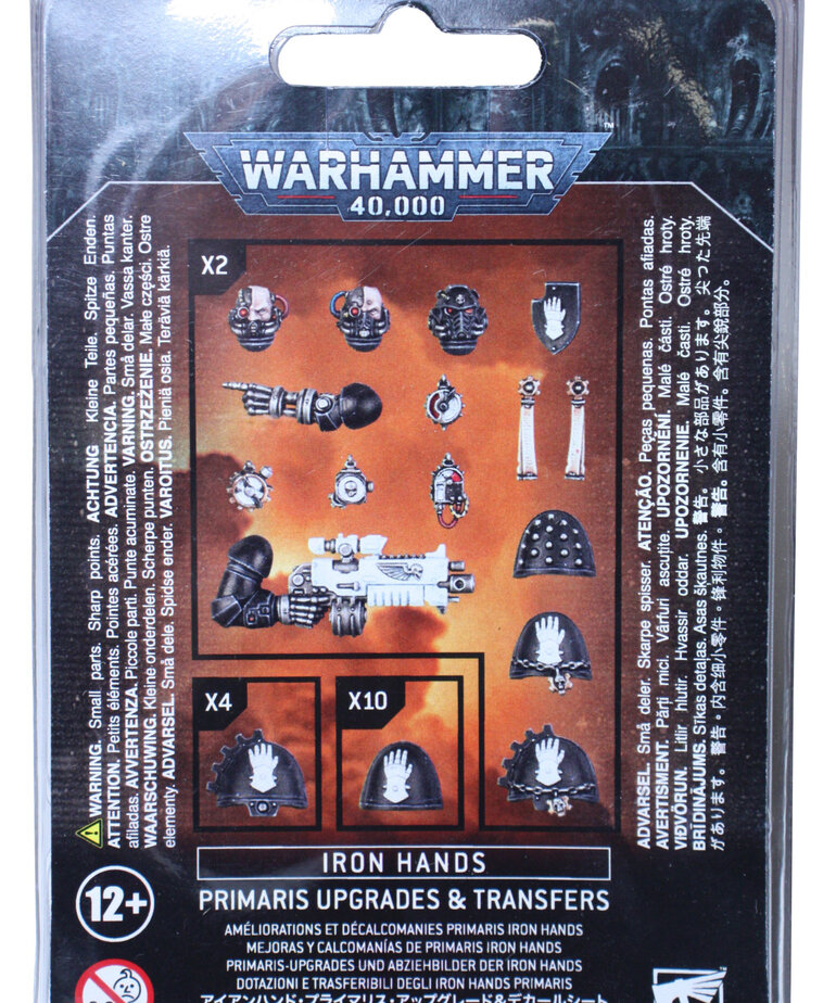Warhammer 40k Warhammer 40k: Space Marines: Iron Hands Primaris Upgrades & Transfers