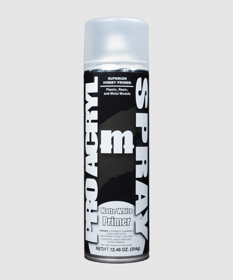 Pro Acryl Pro Acryl: Matte White Primer (500ml) Spray