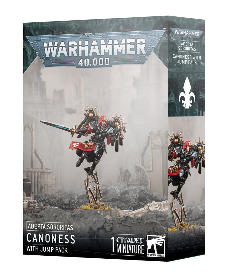 Warhammer 40k Warhammer 40k: Adepta Sororitas: Canoness With Jump Pack
