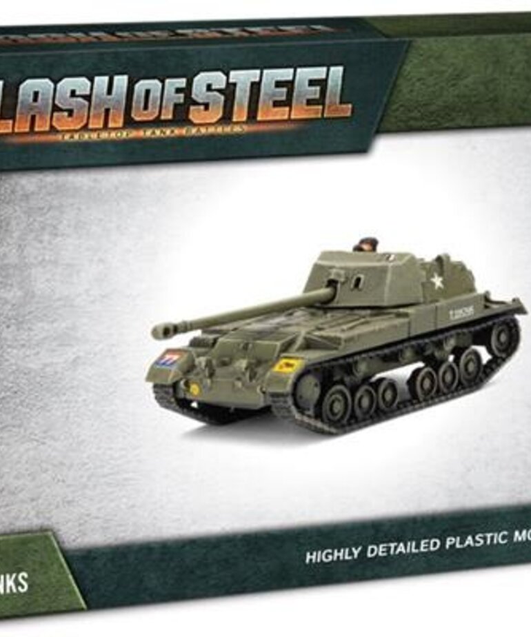 Flames of War Clash Of Steel: British: Archer Anti-Tank Troop (4)