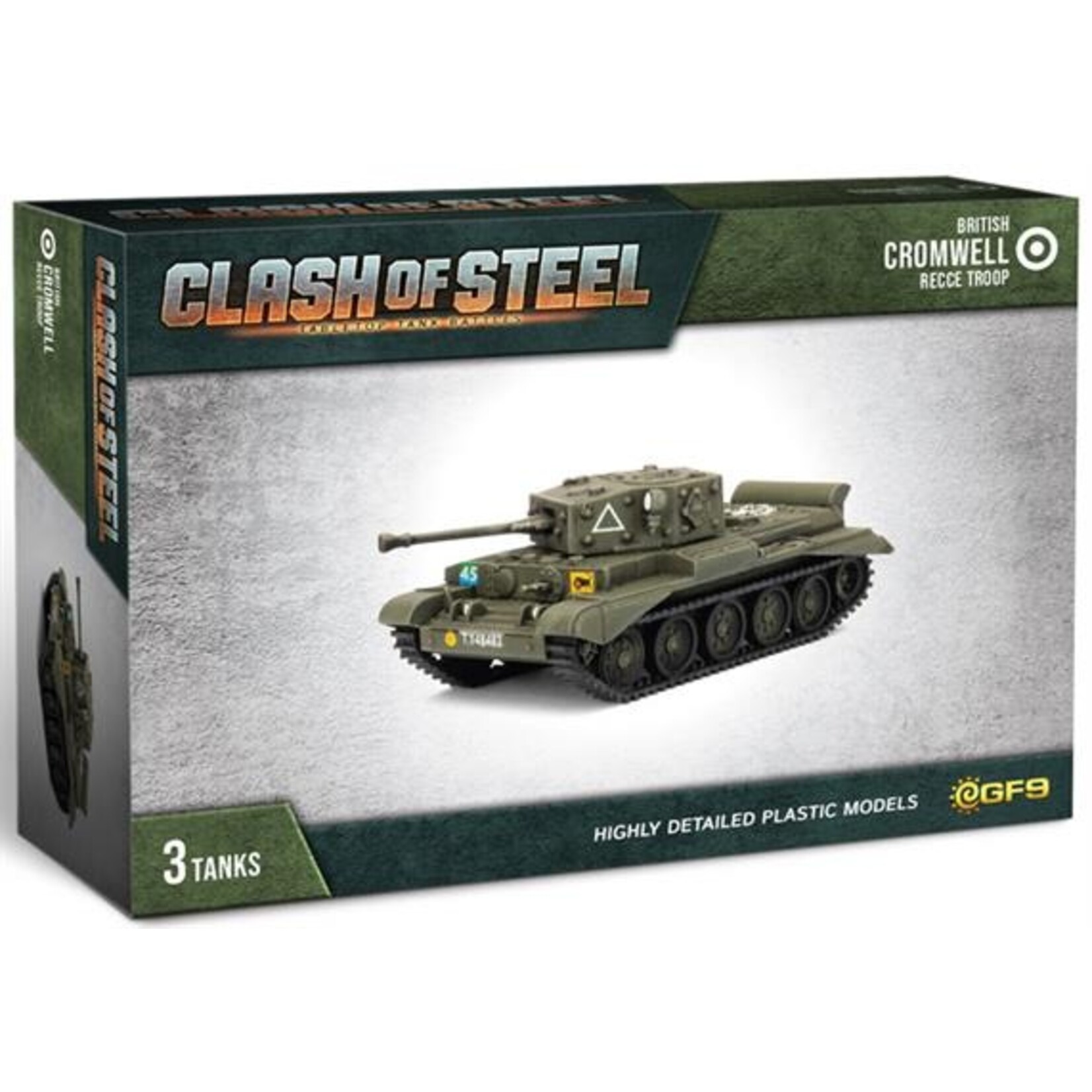 Flames of War Clash Of Steel: British: Cromwell Recce Troop (3)