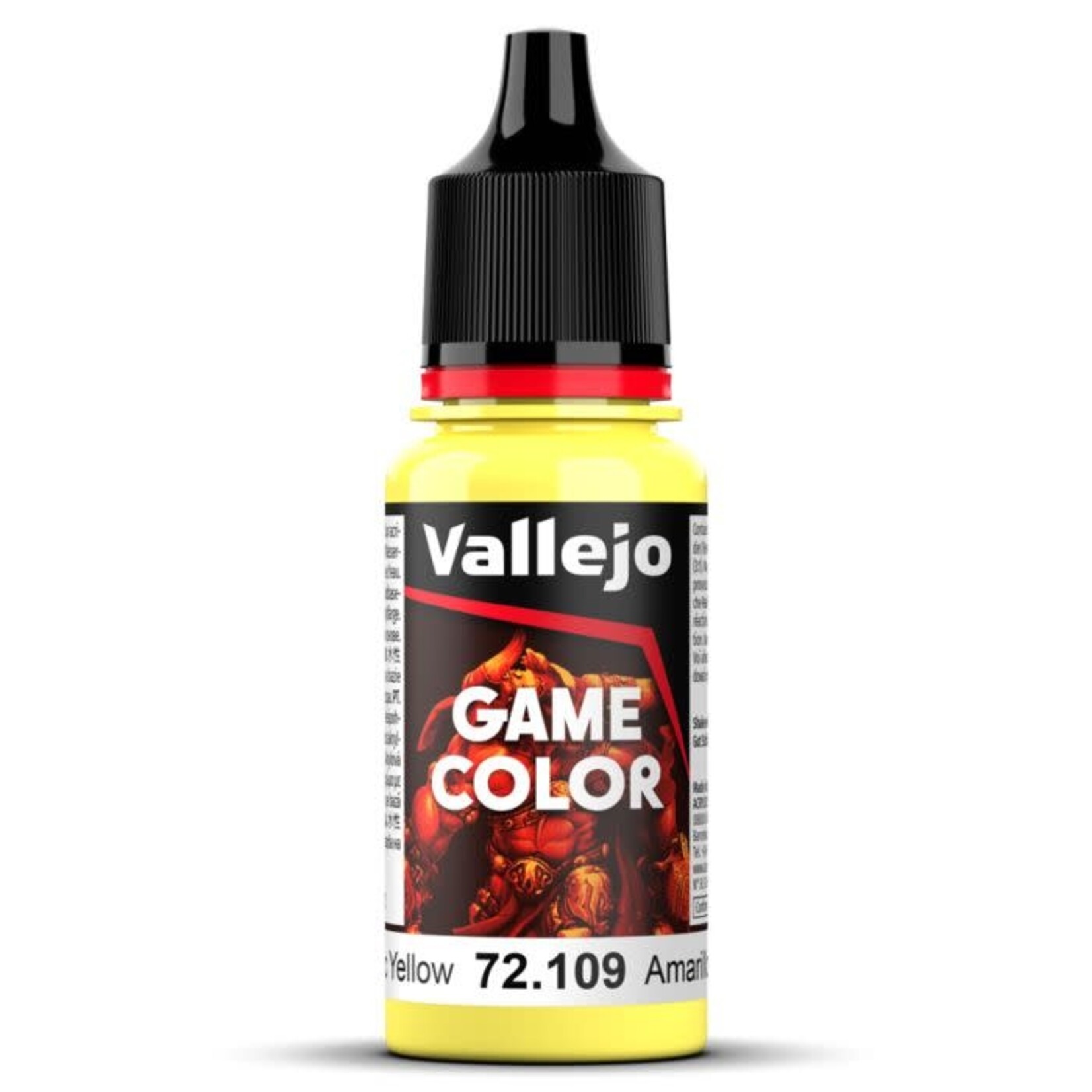 Vallejo Vallejo Game Color (New) 72.109 Toxic Yellow 18ml
