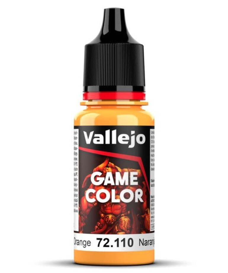 Vallejo Vallejo Game Color (New) 72.110 Sunset Orange 18ml