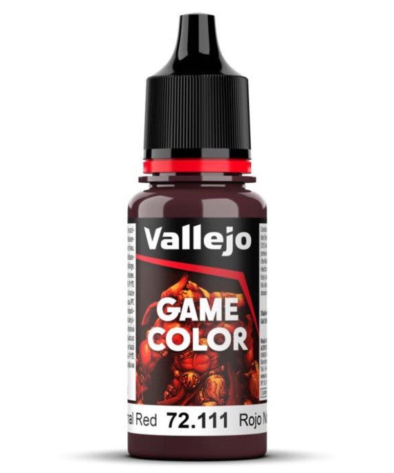 Vallejo Vallejo Game Color (New) 72.111 Nocturnal Red 18ml