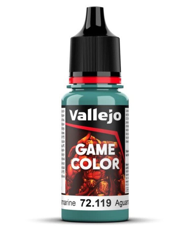 Vallejo Vallejo Game Color (New) 72.119 Aquamarine 18ml