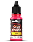 Vallejo Vallejo Game Color (New) 72.157 Fluorescent Red 18ml