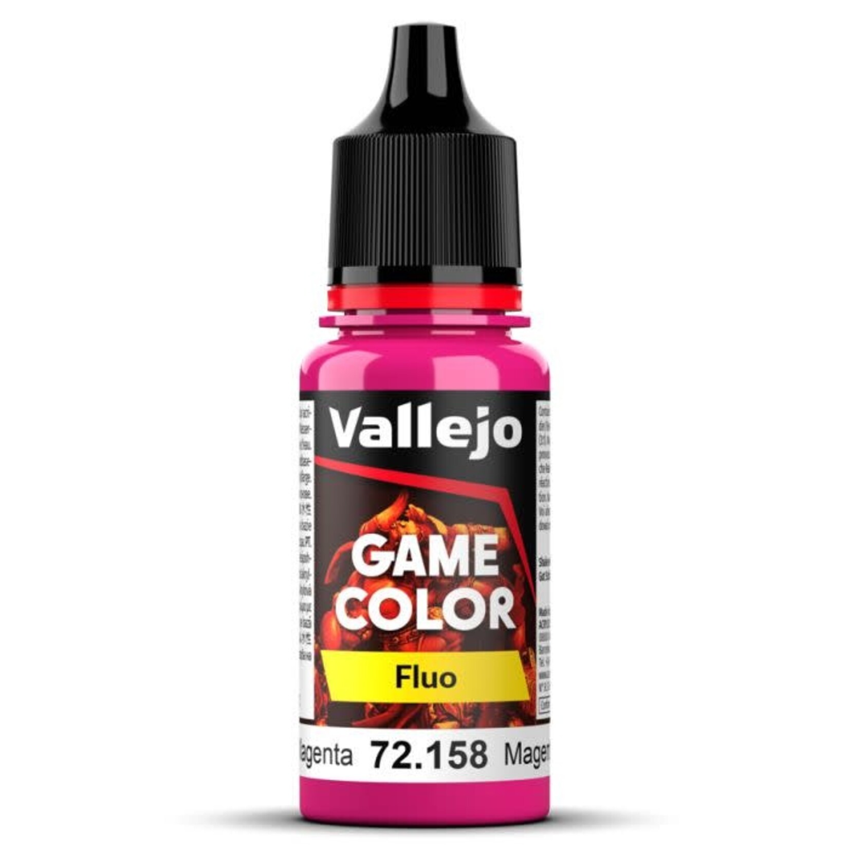 Vallejo Vallejo Game Color (New) 72.158 Fluorescent Magenta 18ml