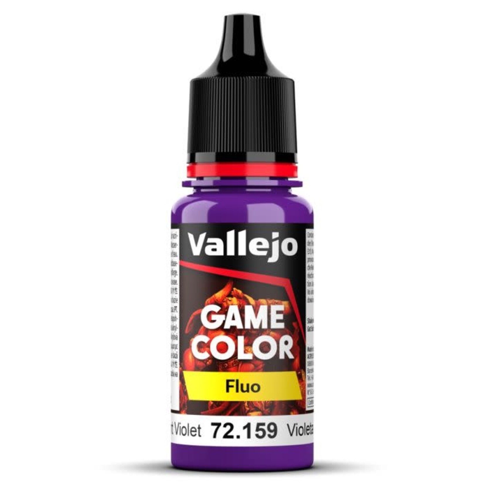 Vallejo Vallejo Game Color (New) 72.159 Fluorescent Violet 18ml