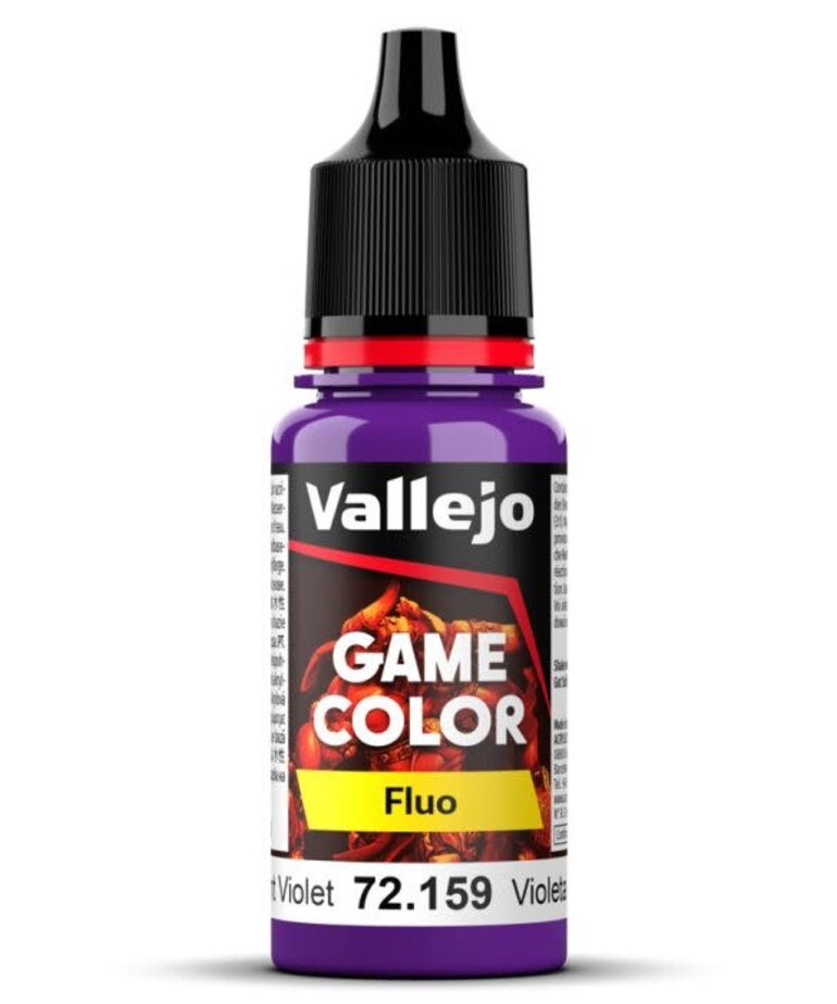 Vallejo Vallejo Game Color (New) 72.159 Fluorescent Violet 18ml