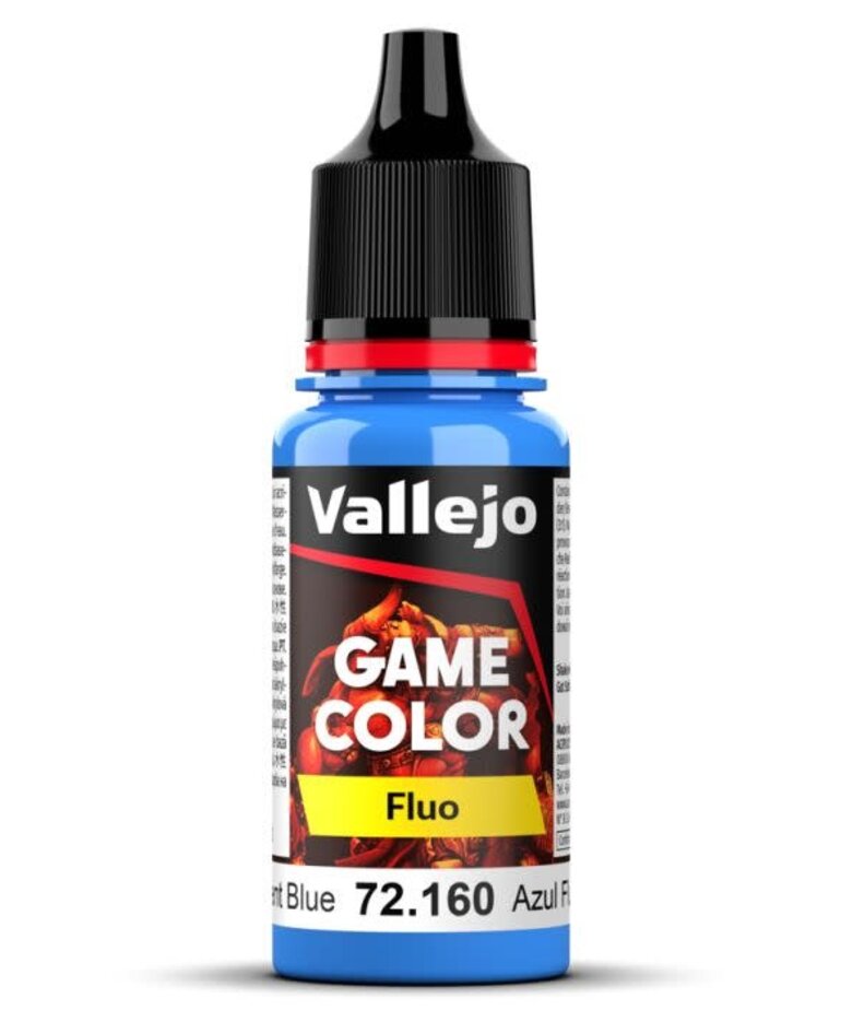 Vallejo Vallejo Game Color (New) 72.160 Fluorescent Blue 18ml