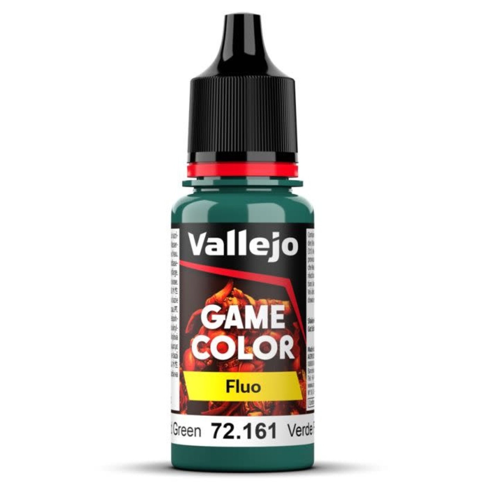 Vallejo Vallejo Game Color (New) 72.161 Fluorescent Cold Green 18ml