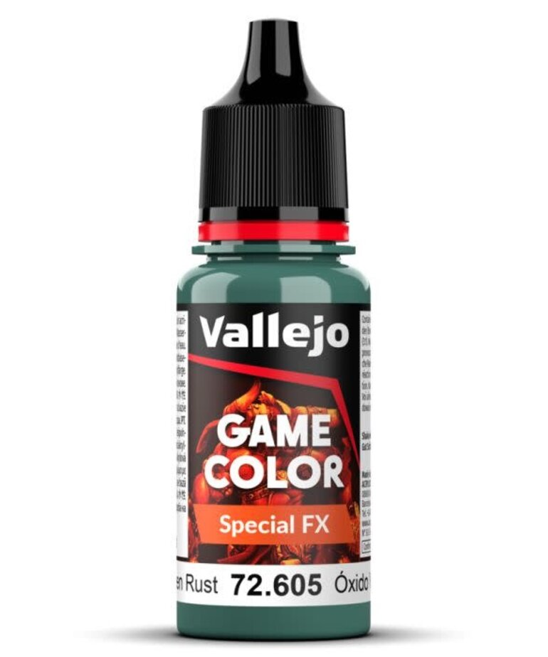 Vallejo Vallejo Game Color (New) 72.605 Green Rust Special FX 18ml