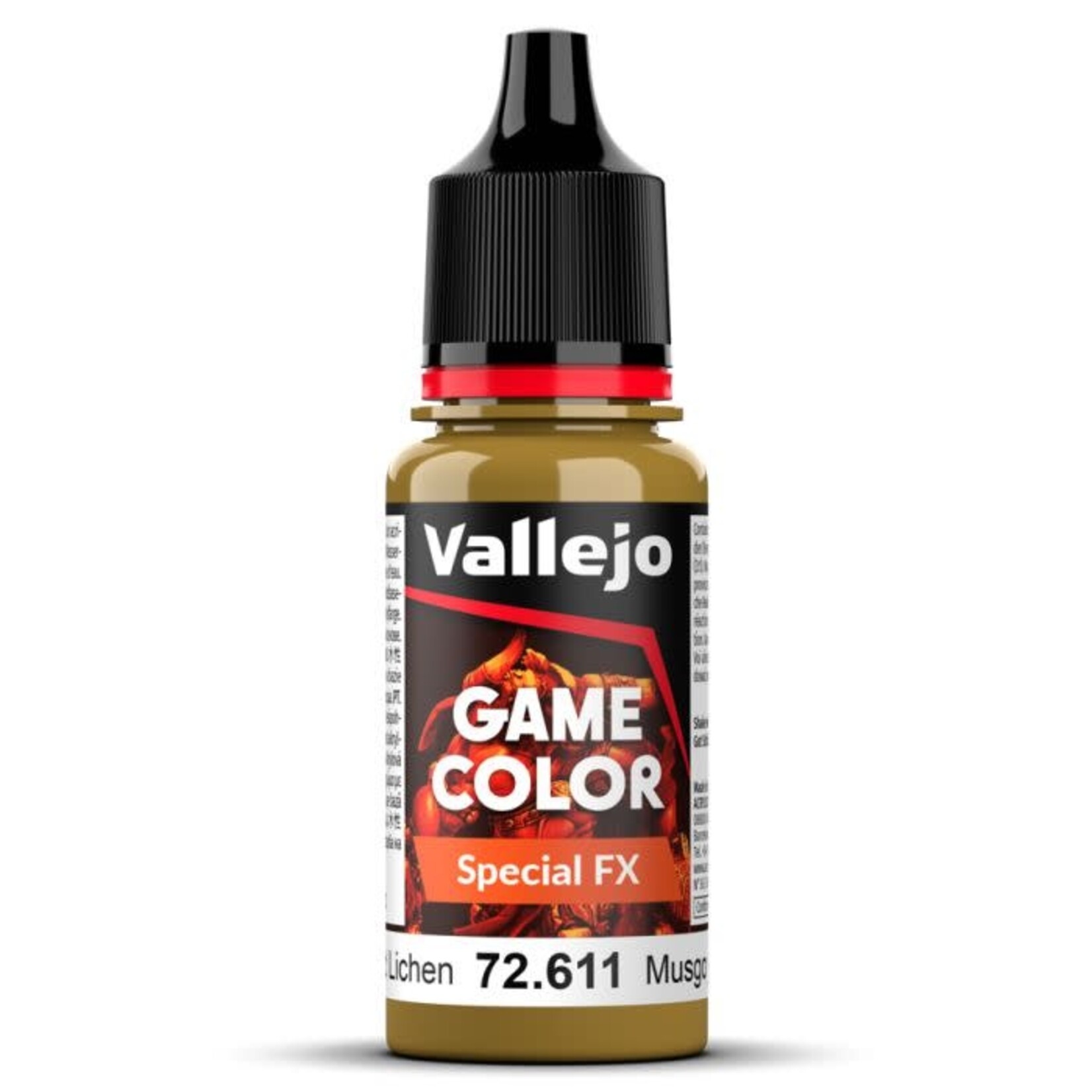 Vallejo Vallejo Game Color (New) 72.611 Moss & Lichen Special FX 18ml