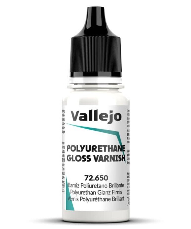 Vallejo Vallejo Game Color (New) 72.650 Gloss Polyurethane Varnish 18ml