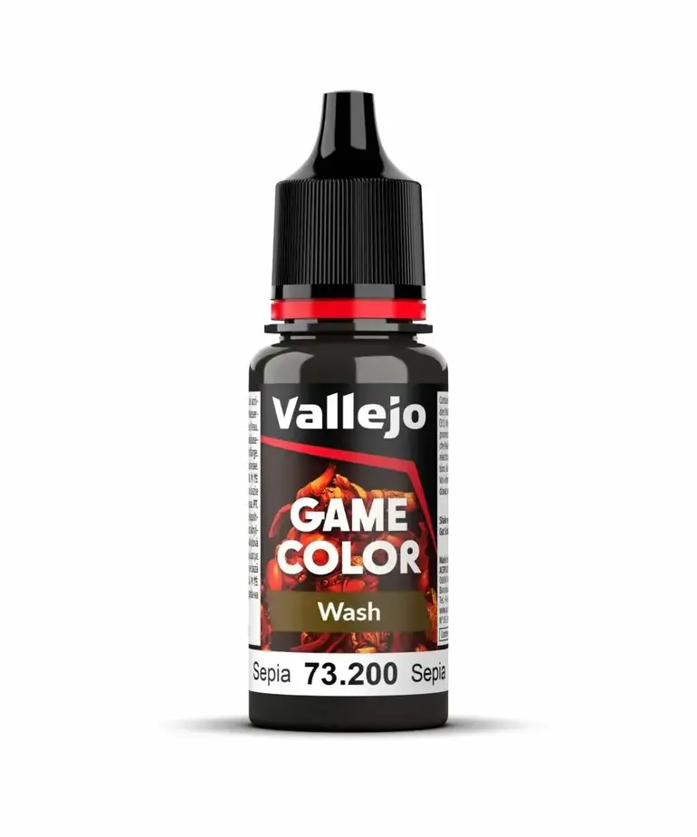 Vallejo Vallejo Game Color (New) 73.200 Sepia Wash 18ml