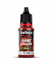 Vallejo Vallejo Game Color (New) 73.206 Red Wash 18ml