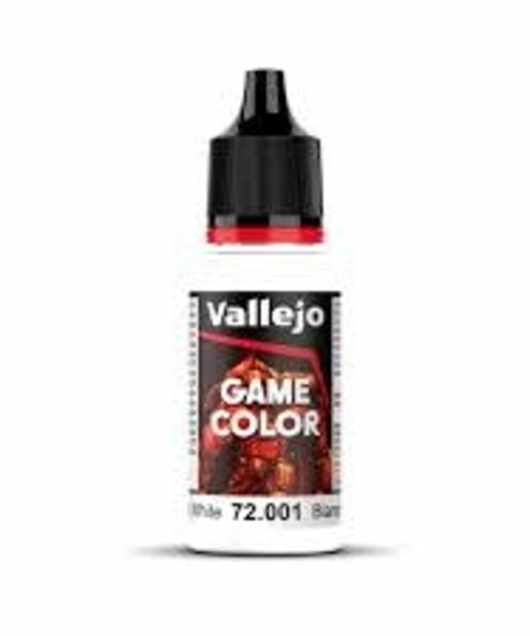 Vallejo Vallejo Game Color 72.001 Dead White 18ml