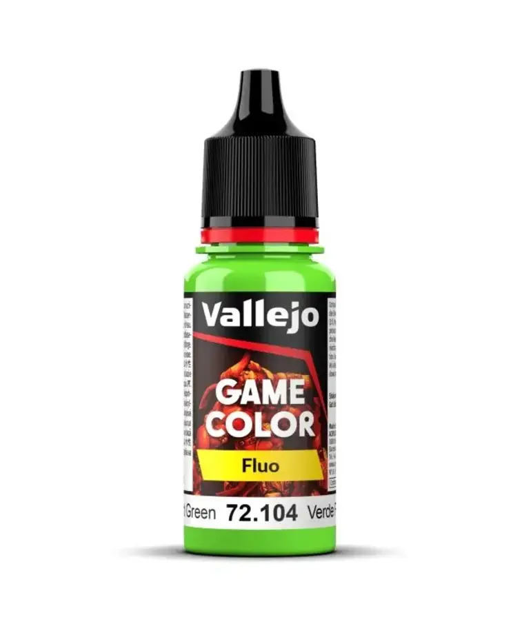 Vallejo Vallejo Game Color 72.104 Fluo. Green 18ml