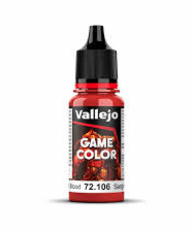 Vallejo Vallejo Game Color 72.106 Scarlett Blood 18ml