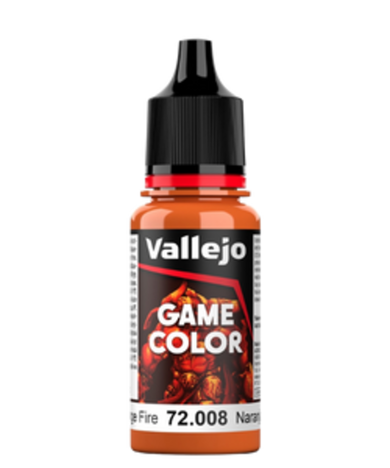 Vallejo Vallejo Game Color 72.008 Orange Fire 18ml