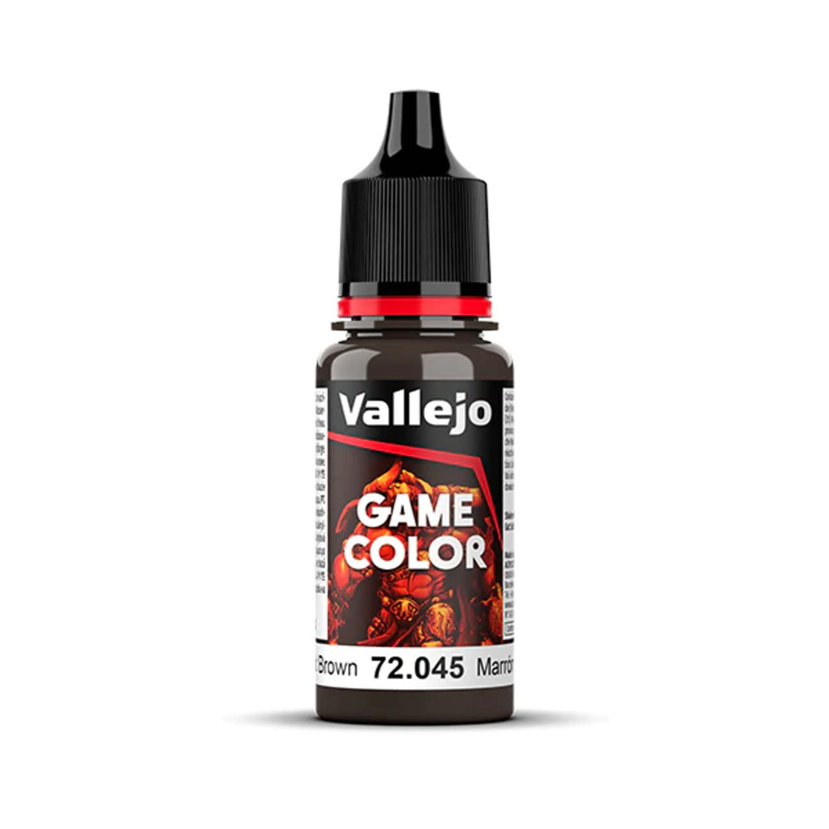 Vallejo Vallejo Game Color 72.045 Charred Brown 18ml