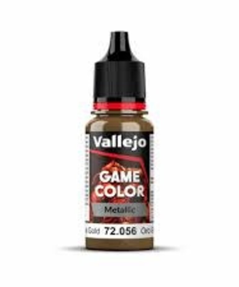 Vallejo Vallejo Game Color Metallic: 72.056 Glorious Gold 18ml