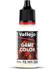 Vallejo Vallejo Game Color 72.101 Off White 18ml Vallejo Vallejo Game Color 72.101 Off White 18ml