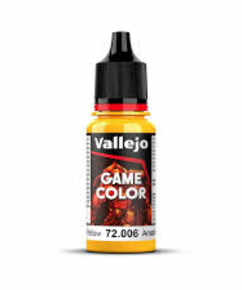 Vallejo Vallejo Game Color 72.006 Sun Yellow 18ml