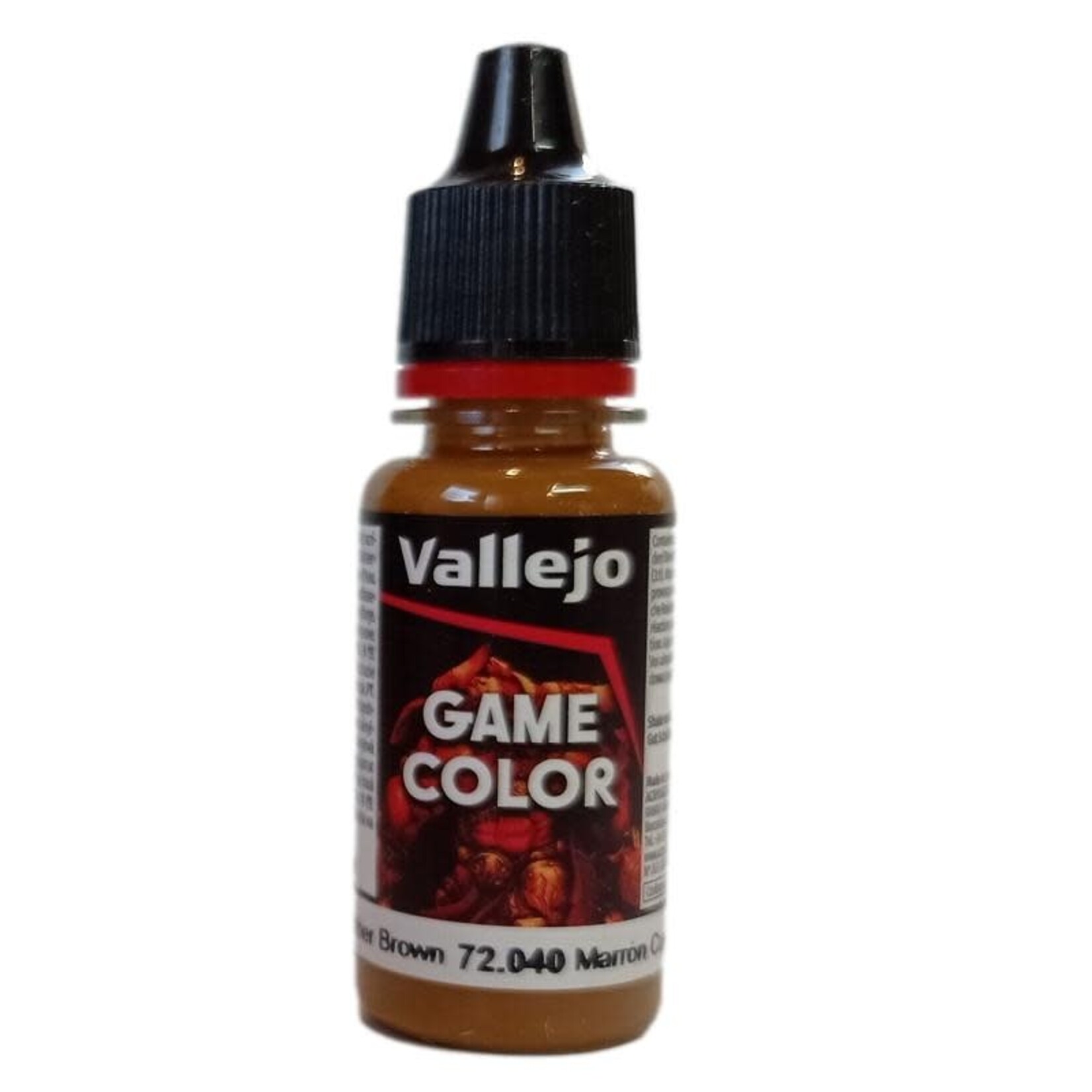 Vallejo Vallejo Game Color 72.040 Leather Brown 18ml