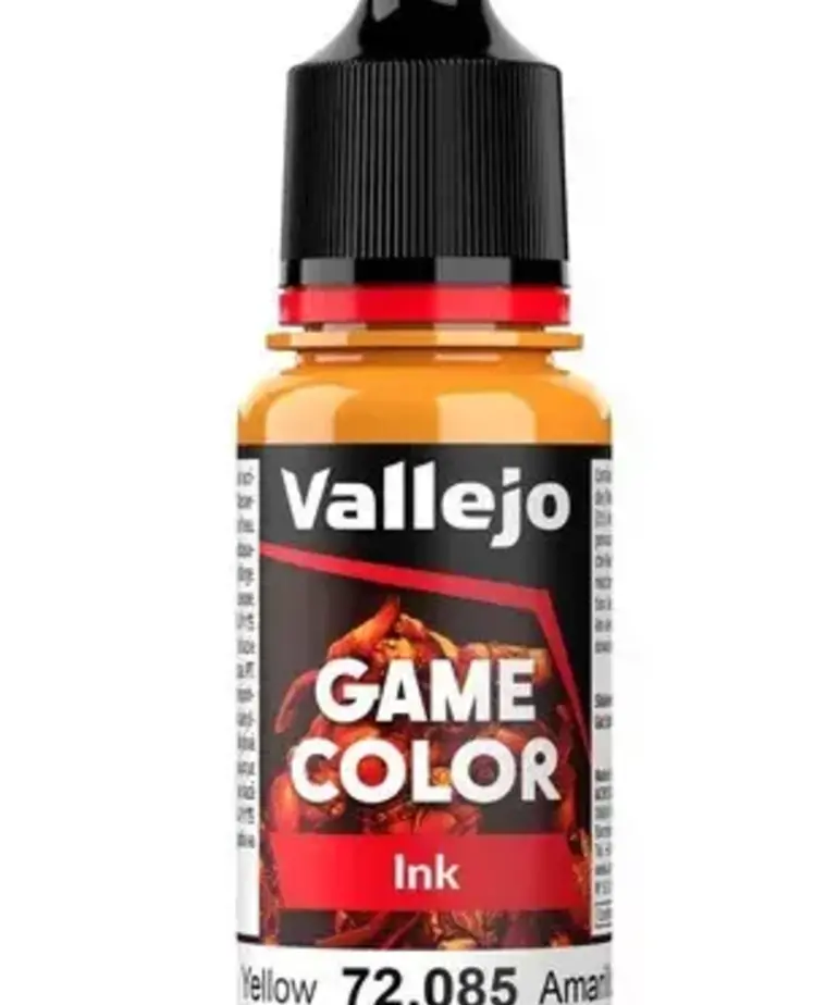 Vallejo Vallejo Game Color 72.085 Yellow Ink 18ml
