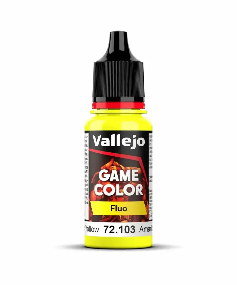 Vallejo Vallejo Game Color 72.103 Fluo. Yellow 18ml