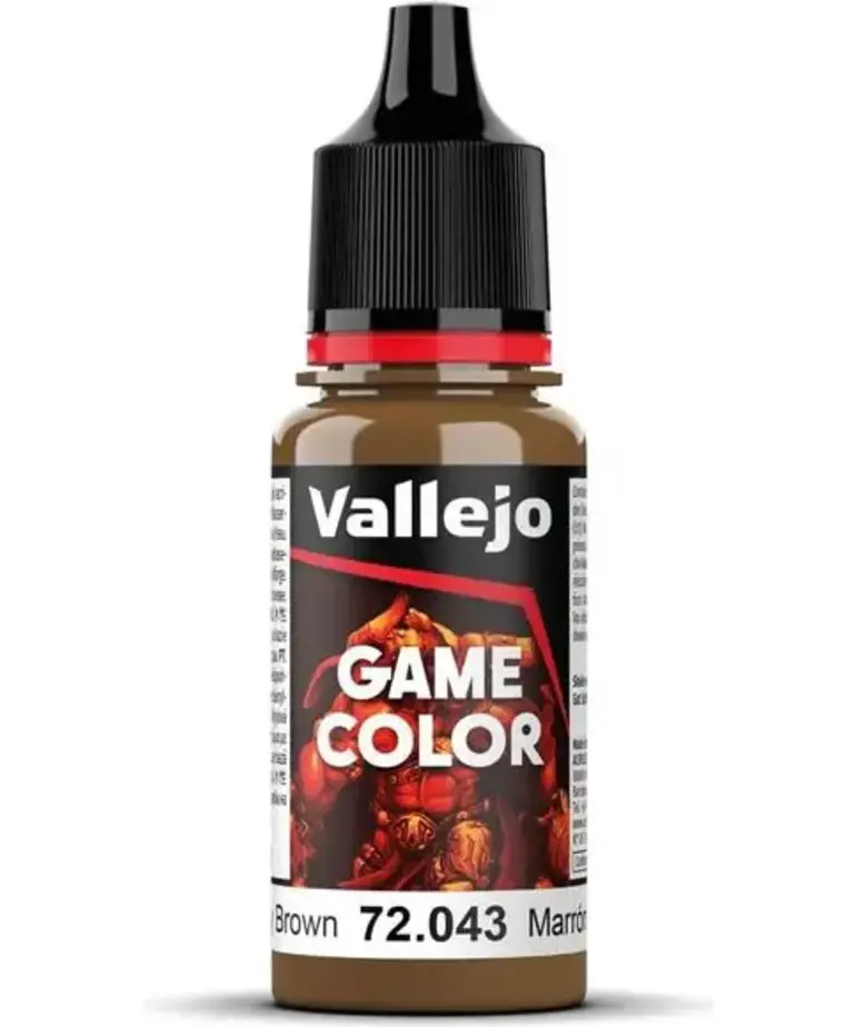Vallejo Vallejo Game Color 72.043 Beasty Brown 18ml