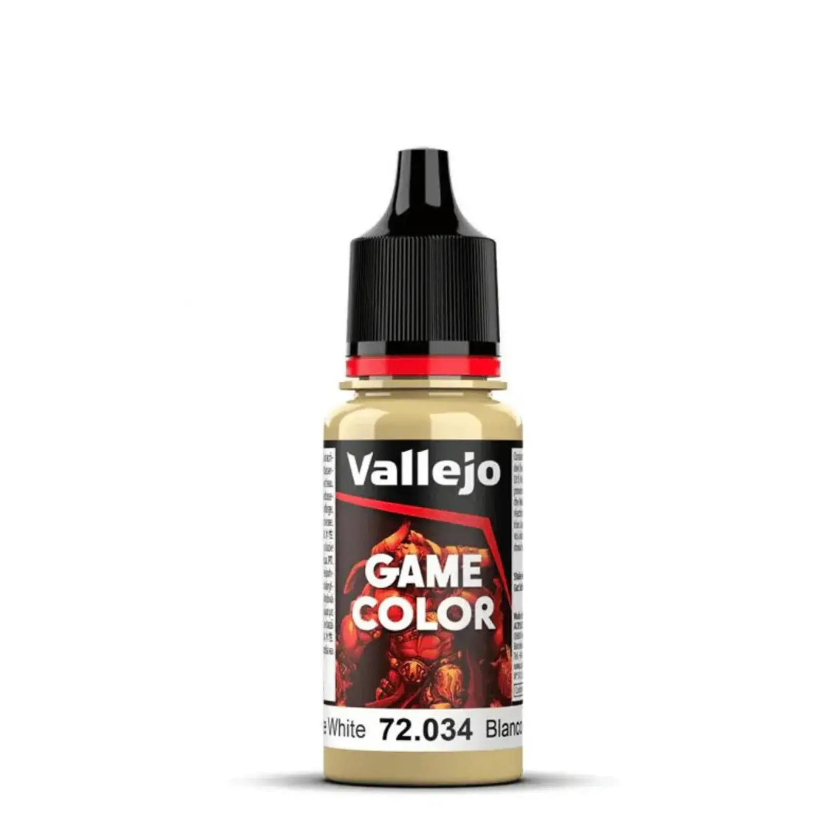 Vallejo Vallejo Game Color 72.034 Bone White 18ml
