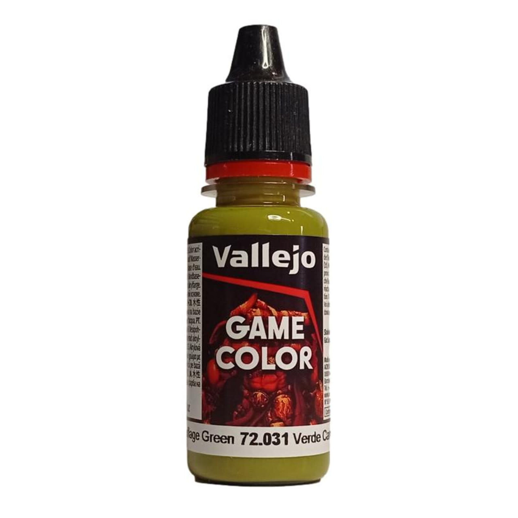 Vallejo Vallejo Game Color 72.031 Camouflage Green 18ml