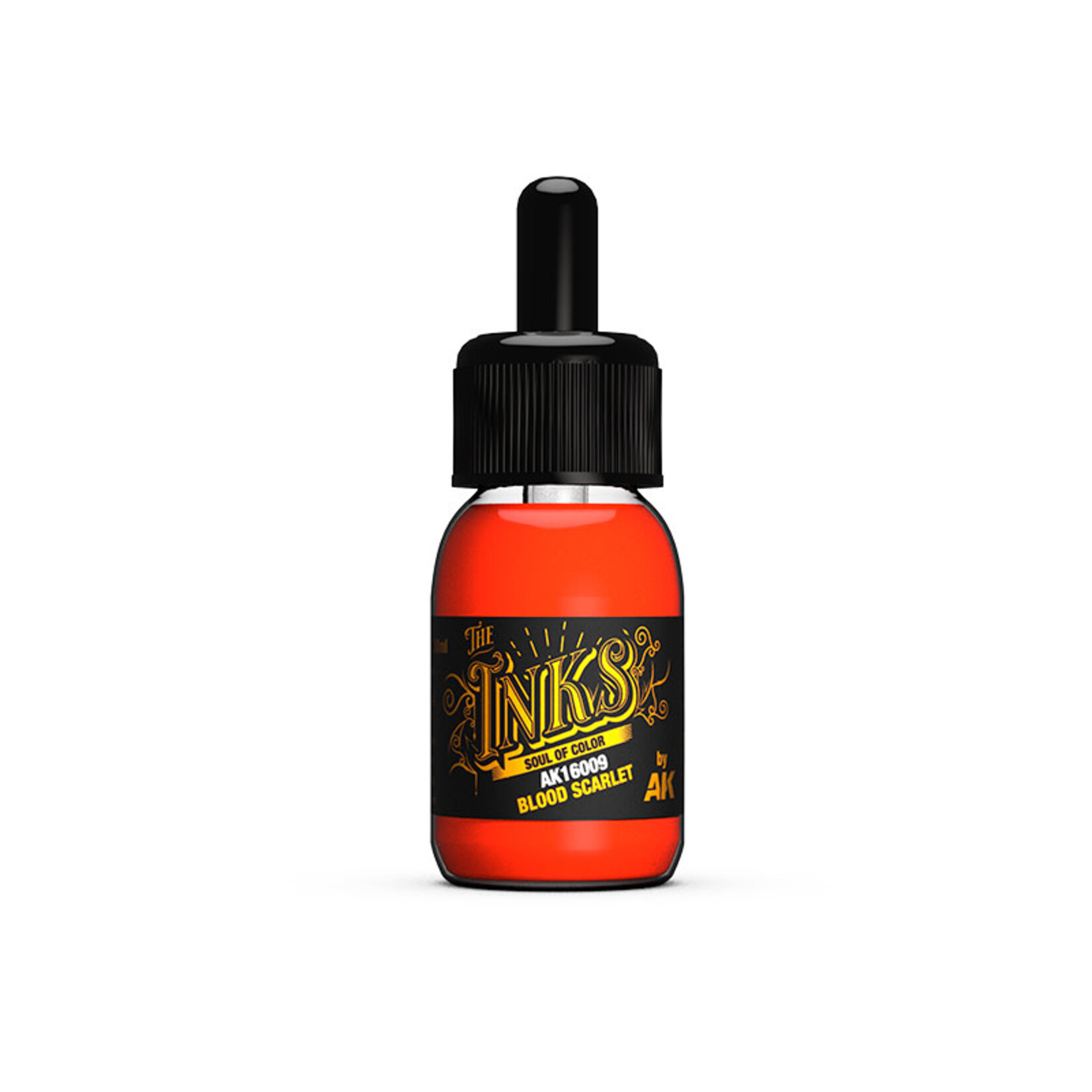 AK Interactive AK16009 The Inks: Blood Scarlet (30ml)