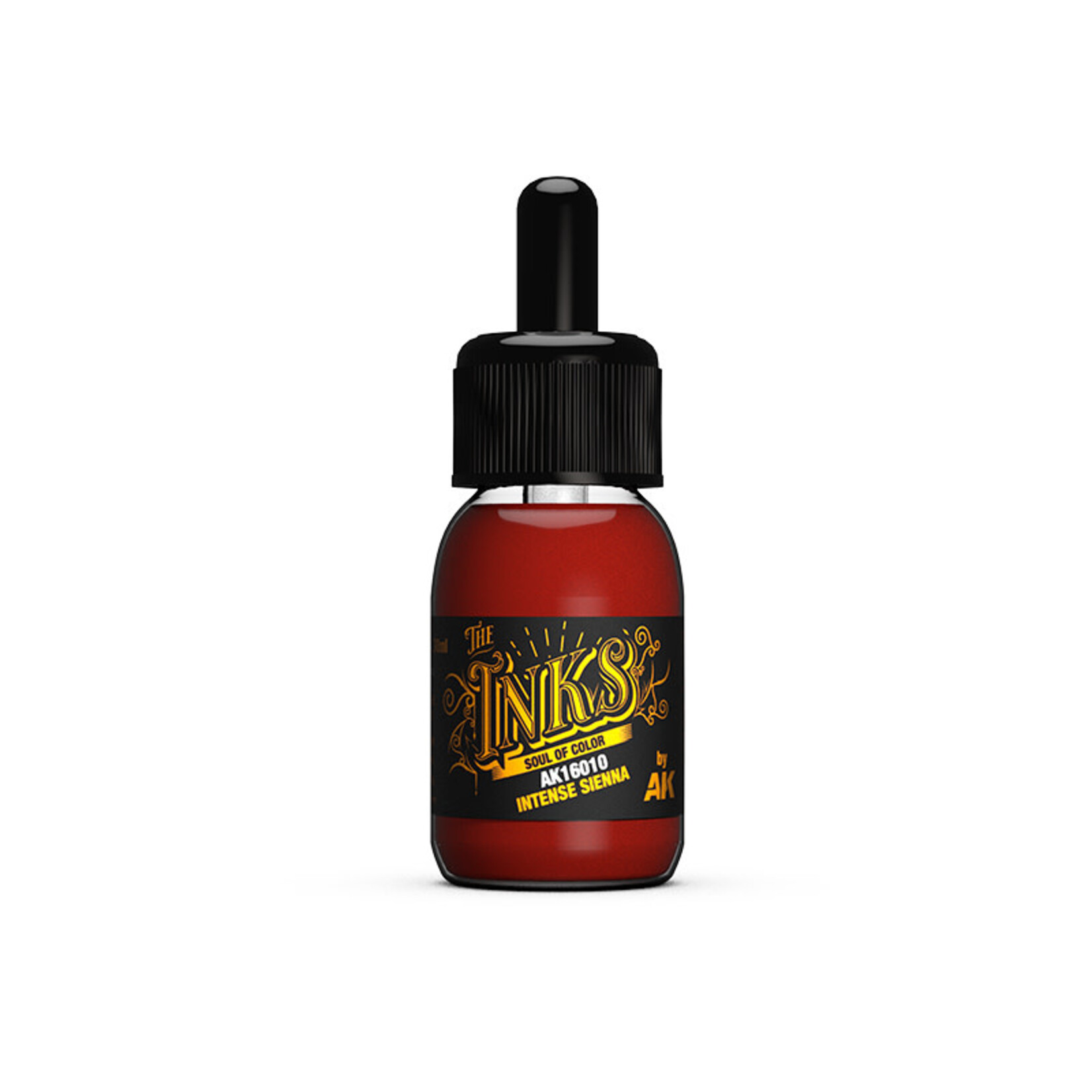 AK Interactive AK16010 The Inks: Intense Sienna (30ml)