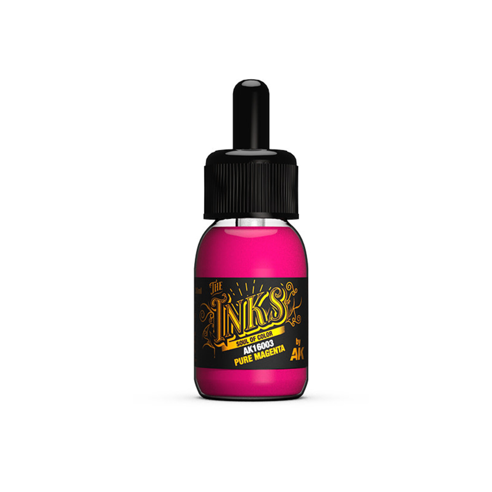 AK Interactive AK16003 The Inks: Pure Magenta (30ml)