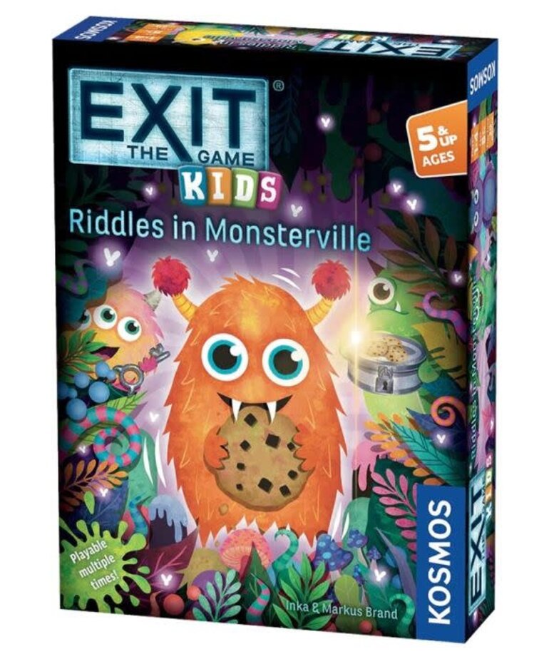 Thames & Kosmos Exit The Game: Kids: Riddles in Monsterville