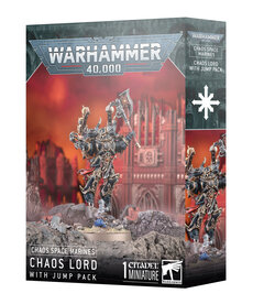 Warhammer 40k Warhammer 40k: Chaos Space Marines: Chaos Lord With Jump Pack