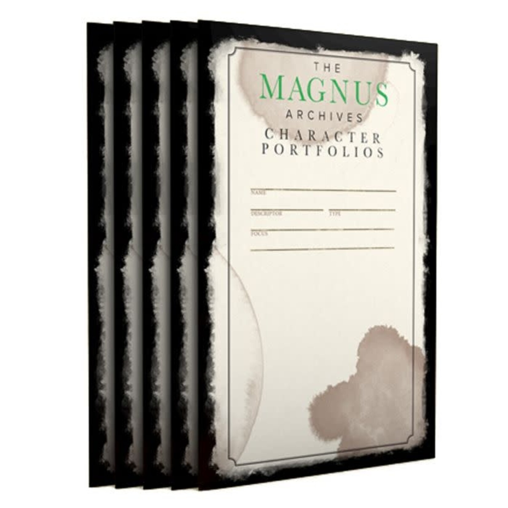 Arc Dream Publishing The Magnus Archives Roleplaying Game: Character Portfolios
