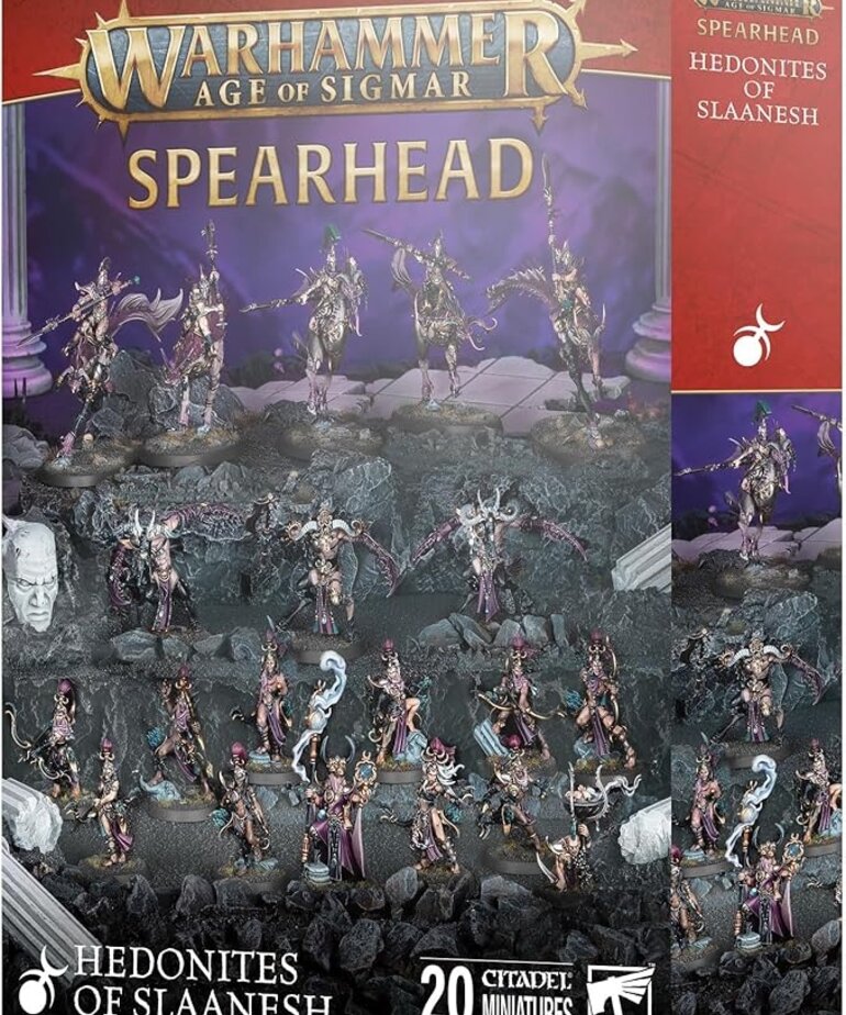 Age of Sigmar Warhammer Age of Sigmar: Hedonites Of Slaanesh: Spearhead