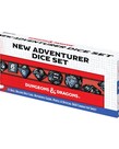 Sirius Dice D&D New Adventurer Set with Black Dice