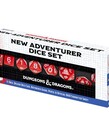 Sirius Dice D&D New Adventurer Set with Red Dice Sirius Dice D&D New Adventurer Set with Red Dice