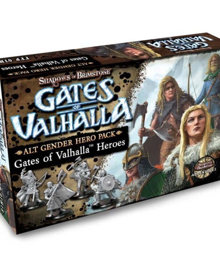 Flying Frog Productions Shadows Of Brimstone Alt Gender Hero Pack: Gates Of Valhalla